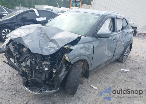 2021 Nissan Kicks Sv Xtronic Cvt from USA, damaged, VIN 3N1CP5CV6ML547055